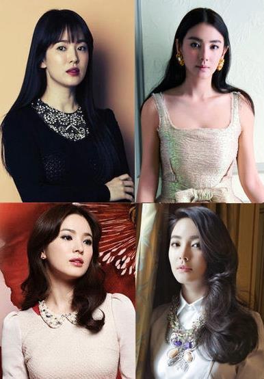 中韩明星撞脸秀 宋慧乔张雨绮傻傻分不清 中韩明星撞脸秀 宋慧乔张雨绮傻傻分不清